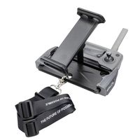 Hanatora Aluminum-Alloy Foldable 4-11 Inch Tablet Phone Mount Holder Mount with Lanyard Strap for DJI Mavic Mini,Mavic 2 Pro/Zoom, DJI Mavic Air/Spark/Mavic Pro/Platinum Remote Control