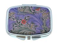 Value Arts Pill Box, William Morris Granville, 2 Compartments, 2.25 Inches Wide