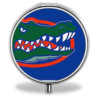 AUdddflsicenshf Pill Cases with 3 compartments Use Daily to Organize Your Medicine, Vitamin & Supplements Florida Gators