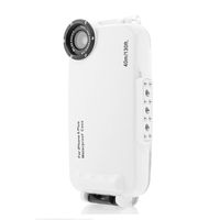 Mixneer for iPhone 6 Diving Case, Professional [40m/130ft] Dive Swimming Underwater Photo Video Waterproof Case Cover for Apple Phone 6 4.7 Inch - White