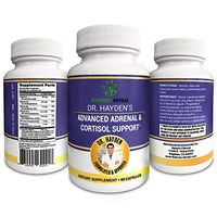 Dr. Hayden’s Advanced Natural Adrenal and Cortisol Supplement, containing Herbs Ashwagandha, L-Tyrosine, Licorice, Ginseng, Magnesium & More. Made to Support Fatigue, Reduce Stress, and Improve Mood