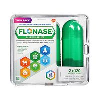 Flonase Allergy Relief Nasal Spray Twin Pack 2 X 120=240 Metered Sprays