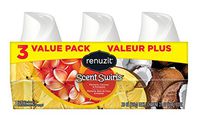 Renuzit Scent Swirls Air Freshener Gel, Plumeria, Coconut & Pineapple, 7 Ounces (3 Count)