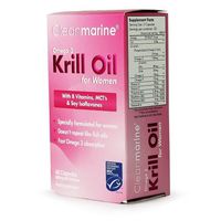 Cleanmarine Krill Oil for Women - Omega 3 - 60 x 600mg Capsules by Clean Marine Krill Oil