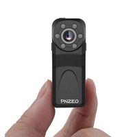 PNZEO PD6 Mini Camera 1080P HD IR Night-Vision 140° Wide-View-Angle Recorder Super-Small Sport Camera Body-Worn Camera ...