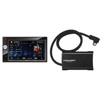 Jensen VX3228 6.2" Digital Multimedia LED Backlit LCD Touch Screen and SiriusXM SXV300v1 Connect Vehicle Tuner Kit
