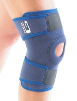 Neo G Knee Brace, Open Patella - Support for Arthritis, Joint Pain Relief, Meniscus Pain, Recovery, Sports, Basketball, Running - Adjustable Compression - Class 1 Medical Device - One Size - Blue