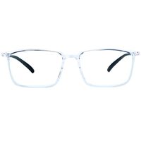 DUCO Blue Light Blocking Glasses Superlight Eyeglasses Frame Anti Blue Ray Computer Gaming Glasses 306 (Transparent Black)