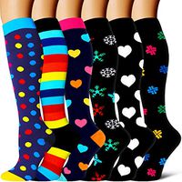Compression Socks - Compression Sock Women & Men - Best Running, Athletic Sports, Crossfit, Flight Travel