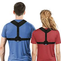 Siwei Posture Corrector for Men & Women (M: 31”-37”), Upper Back Brace for Posture and Clavicle Support, Adjustable Back Straightener for Pain Relief from Neck, Back, Shoulder at Home & Office