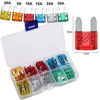 120 Pieces 5A 10A 15A 20A 25A 30A Mini Blade Fuse Assortment Automotive Car Truck Fuses