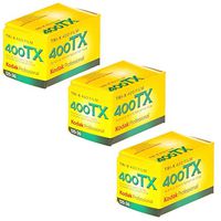 3 x Kodak Tri-X 400TX Professional ISO 400, 36mm, Black and White Film (Pack of 3)