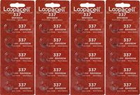 Loopacell 337 (SR416SW) 1.55V Silver Oxide Watch Battery (20 Batteries)