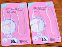 LareinaXXX Women's Gel Back of Heel Cushions 2 Pairs