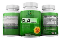 CLA 1000mg - Natural Weight Loss Aid - Supports Normal Cholesterol Levels - 60 Softgels - for Men & Women