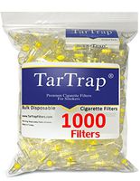 TarTrap Disposable Cigarette Filters - Bulk Pack (1000 Per Pack)
