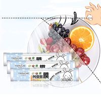 Plastic Wrap for Food Saran Wrap Cling Wrap 165 Ft X 3 Packs