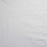 Dizzy Diagonals Tissue Paper - 20" X 30" - Silver/White - Package 240