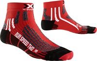 X-Socks Run Speed Two, Size:35/38, Color:Red/Black