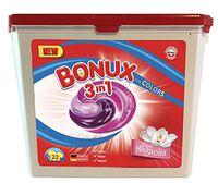 Bonux Professional Pure Magnolia 3-in-1 Pods Full Detergent for Cleanliness, Freshness and Softness 22 Laundry Loads