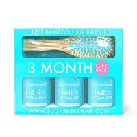 SugarBearHair Vitamins (3 Month Gift Pack Free Brush)