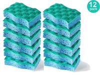 O-Cedar Multi-Use Scrunge Scrub Sponge (Pack - 12)