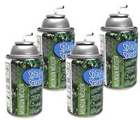 Automatic Spray Air Fresheners SprayScents Mountain Meadow Champion Sprayon 7 oz Can, Box of 4