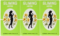 (3 PACKS)50 Bags Slimming German Herb Sliming Tea Lose Weight Burn Diet Slim Fit Fast Detox