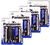 ToolUSA Panasonic Heavy Duty D Batteries: BPN-DD-2PK-Z04 : (Pack of 4 Sets)