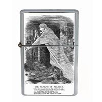 John Tenniel Jack The Ripper Dual Torch Lighter D-529