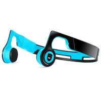 Bone Conduction Headphones, JUHALL Bluetooth V4.2 Earphones Wireless Sports Headset Built-in Mic Sweatproof for iPhone, Android, Other Bluetooth Enabled Devices (Red) (Blue)