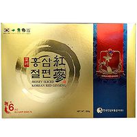 Honey Sliced Korean Red Ginseng with Korean Red Ginseng 6years Extract, 200 Gram