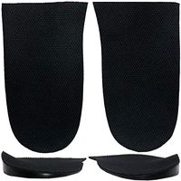Overpronation, Supination Heel Wedges for Knock-Knees, Bow Legs Sold Individually - Cleat Wedges (1 Pair(Fabric Topped))