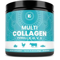 Keppi Keto Multi Collagen Protein Powder - 5 Types of Pure Food Sourced Collagen Peptides - Sourced from Wild Fish, Free Range Chicken & Bovine Bone Broth Peptides
