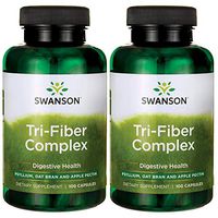 Swanson Tri-Fiber Complex 100 Capsules 2 Pack