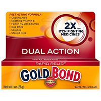 Gold Bond Rapid Relief Anti-Itch Cream 1 oz (Pack of 18)