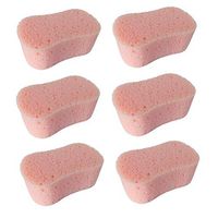 OUNONA Car Cleaning Sponge Kitchen Dish Wash Sponge Polishing Foam Pad 6pcs