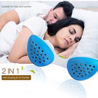 MEET Stop Snoring Solution,2019Latest Models Unisex,2 in 1 Anti-snoring and Breathing Air Purifier Apparatus,Nasal Ventilator snoring Device to Prevent Snore,Snoring Aids,Nasal Dilator
