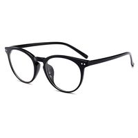 ANRRI Blue Light Blocking Glasses for Computer Use, Anti Eyestrain UV Filter Gaming Glasses, Spring Hinge Eyeglasses Black Frame, Men/Women