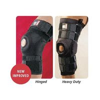 exP Heavy Duty Knee Supports - Hinged, XLarge, Knee Circ: 16"-18"
