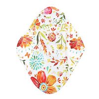 Reusable Washable Panty Liner Bamboo Charcoal Cloth Mama Sanitary Menstrual Pad - Bladder Support & Incontinence Pads - 9 Pack Pads (WSD13)