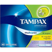 Tampax Multipax Unscented 40 Tampons