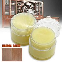 villeur 50g Natural Beeswax Polish Organic Wax Oil Wood Furniture Waxing Maintenance Wood Conditioners, Waxes & Oils