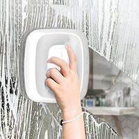 LZH FILTER Magnetic Glass Wiping Window Cleaner, High-Rise Home Magnetic Window Cleaner, 15-25mm Double-Layer Window Cleaner Cleaning Brush
