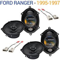 Compatible with Ford Ranger 1995-1997 Factory Speaker Replacement Harmony (2) R68 Package New