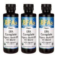 Swanson EFA Complete 8 fl Ounce (236 ml) Liquid (3 Pack)