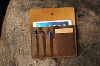 Personalized distressed leather 2018 new iPad case portfolio bags sleeve for New iPad Pro 10.5 11 12.9 IPN05SP