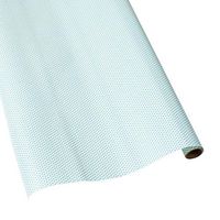 Caspari Calico 30 in. x 5 ft. Wrapping Paper in Blue, 3 Rolls Included