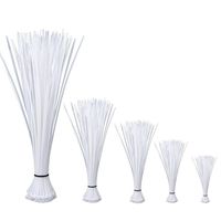 Cable zip ties,500 Pcs Nylon with Self-Locking 4/6/8/10/12 Inch & 0.16 Inch Width for Home Office Garage Workshop Heavy Duty (White)