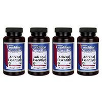 Swanson Adrenal Essentials 60 Veg Capsules (4 Pack)